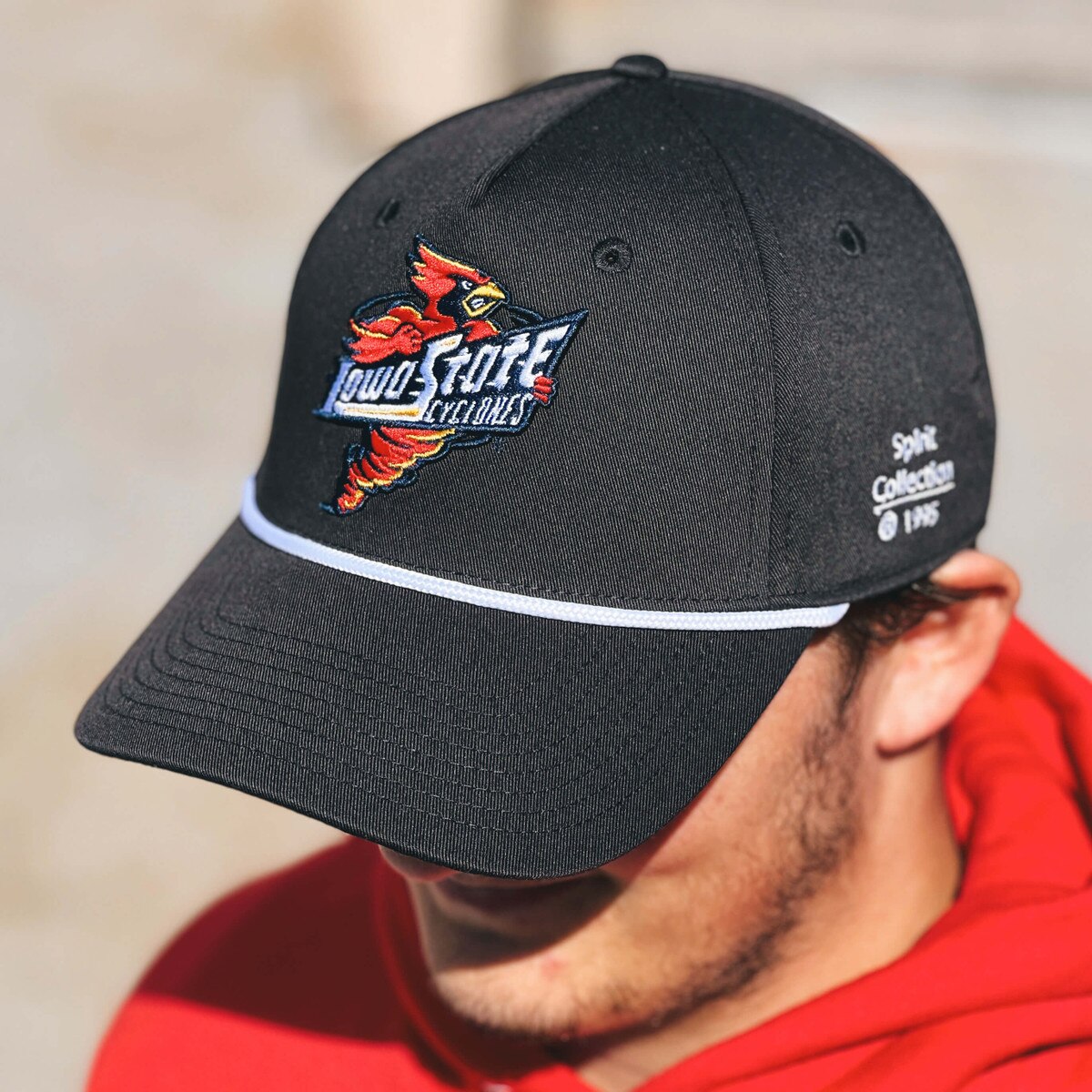 Champion® Spirit Collection Punching Cy Black Rope Hat